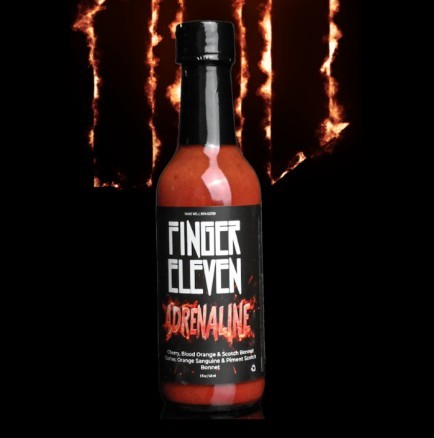 Ginger Goat Hot Sauce - FInger Eleven Adrenaline