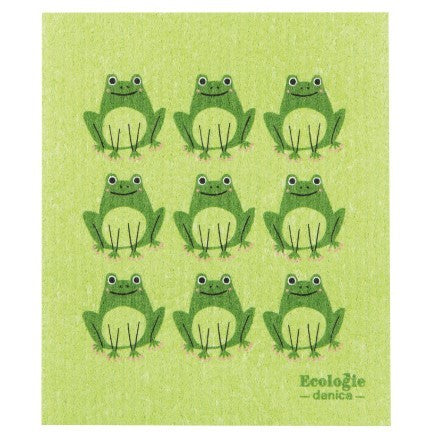 Ecologies Swedish Sponge Cloth - Ribbit