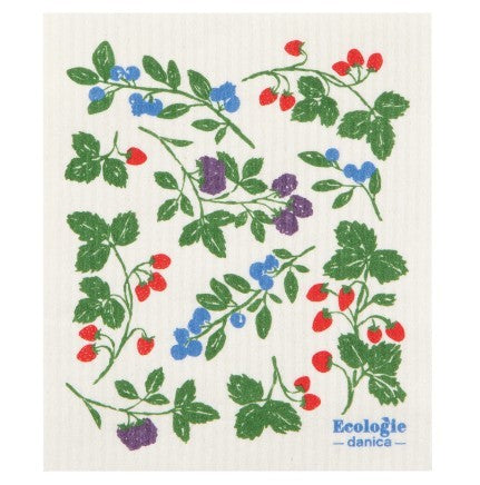 Ecologies Swedish Sponge Cloth - Berry Bramble