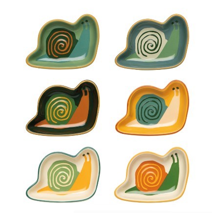 Danica Jubilee Pinch Bowls - Snails