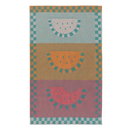 Danica Jubilee Jacquard Dishtowel - Melon Pop
