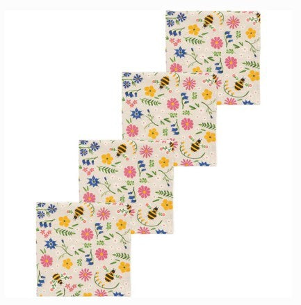 Now Designs Napkins - Bee Garden