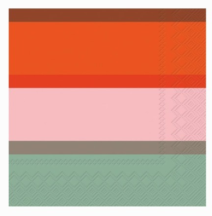Marimekko Lunch Napkins - HENNIKA Orange