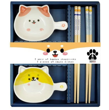 Urban Tokyo Chopstick Set - Shiba Inu