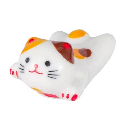 Urban Tokyo Chopstick Rest - Stretching Cat Calico