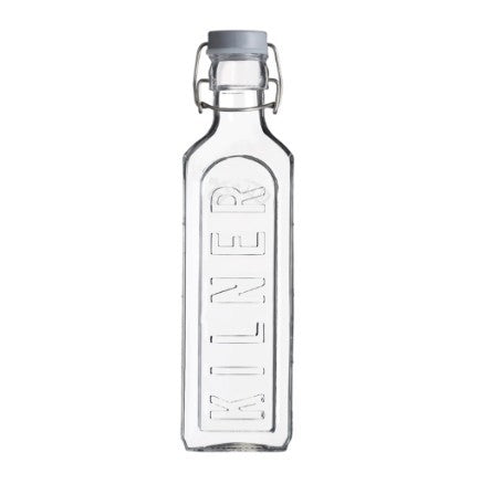 Kilner Bottle - Square Clip-Top 600ml