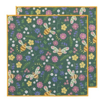 Now Designs Dishcloth - Renew Bee Garden