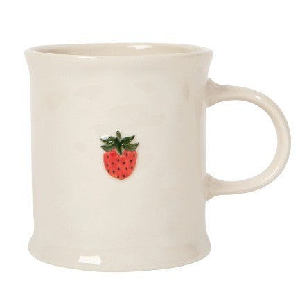 Danica Jubilee Mug - Embossed Strawberry