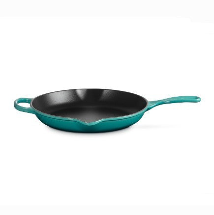 Le Creuset Round Skillet - 30cm Blue Riviera
