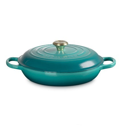 Le Creuset Braiser - 3.5L Blue Riviera