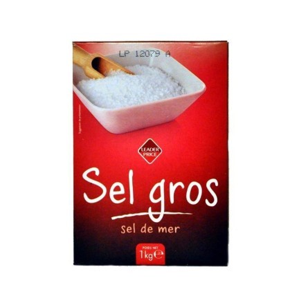 Leader Price Sea Salt - Coarse
