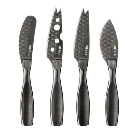 Boska Cheese Knife Set - Monaco+ Small Dark