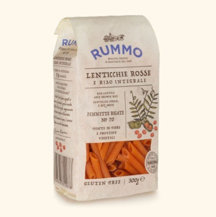 Rummo Gluten Free Pasta - Lentil Pennette Rigata