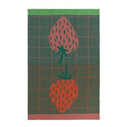 Danica Jubilee Dishtowel - Jacquard Berry Sweet