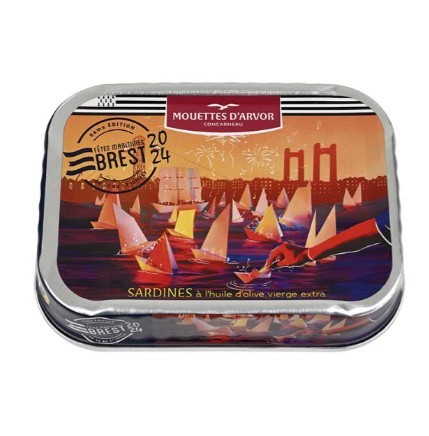 Les Mouettes d’Arvor Sardines Brest 2024 Collectors Tin