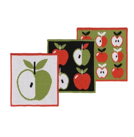 Danica Jubilee Knit Dishcloths - Apple A Day