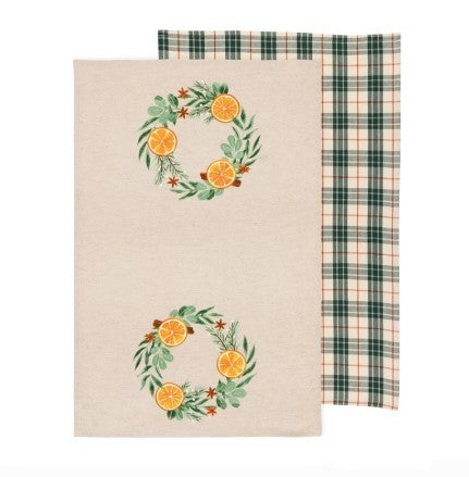 Now Designs Dishtowels Set - Cedar & Citrus