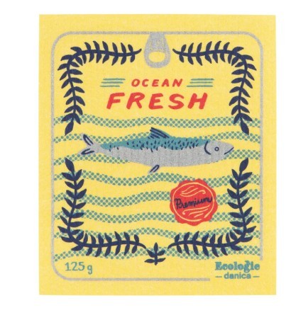 Ecologies Swedish Sponge Cloth - Tinned Fish