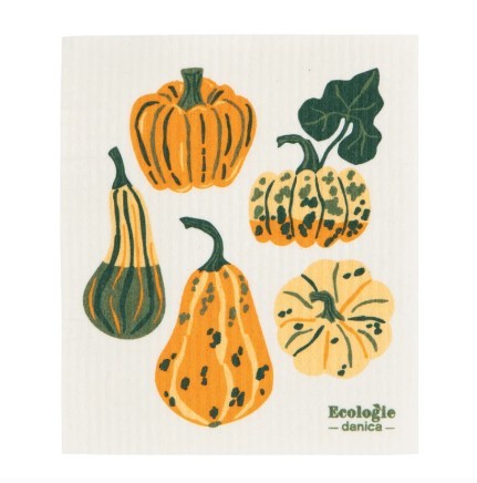 Ecologies Swedish Sponge Cloth - Harvest Gourds