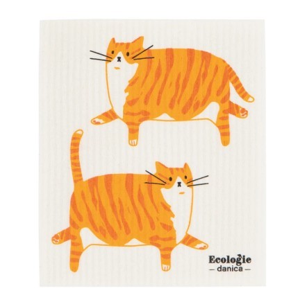 Ecologies Swedish Sponge Cloth - Ginger Cat