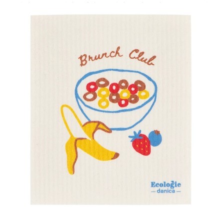 Ecologies Swedish Sponge Cloth - Brunch Club