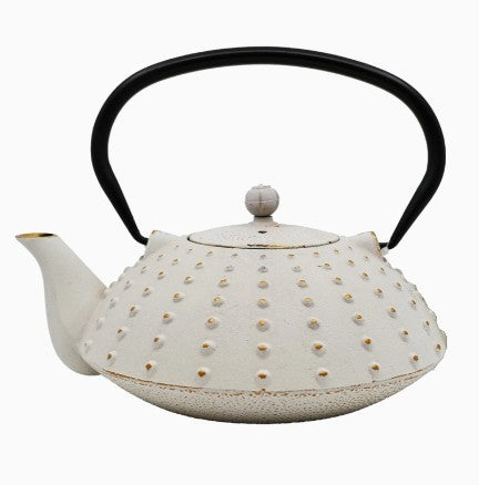 Urban Tokyo Cast Iron Teapot - White Tokusa