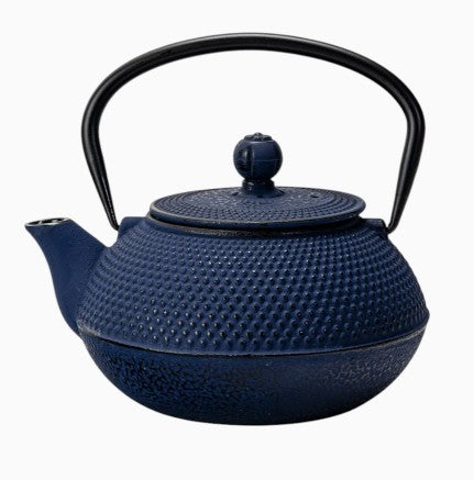 Urban Tokyo Cast Iron Teapot - Blue Hobnail