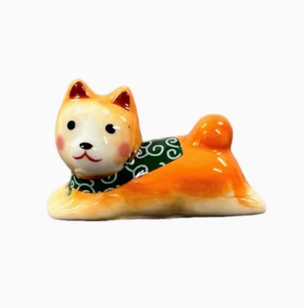 Urban Tokyo Chopstick Rest - Shiba Inu Laying