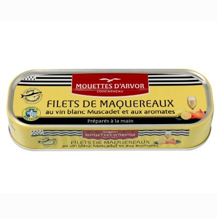 Les Mouettes d’Arvor Mackerel in Muscadet Wine & Herbs