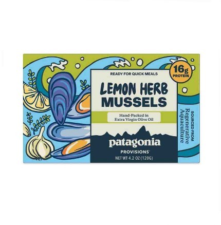 Patagonia Provisions Lemon Herb Mussels