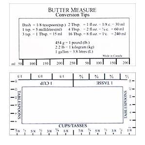 Fox Run Butter Measure