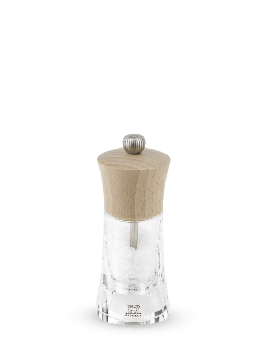 Oléron
Peugeot Manual salt mill in wood and acrylic, natural 14 cm - 5,5in. - Kitchenalia Westboro