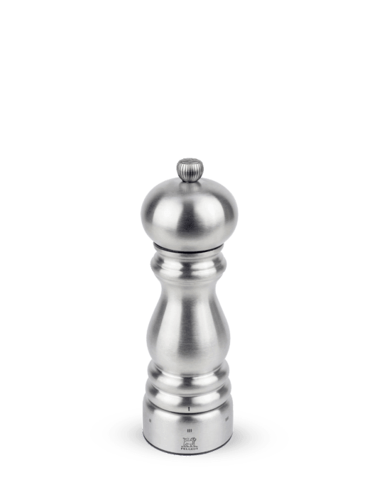 Peugeot Paris Chef u’Select manual pepper mill, stainless steel, 18 cm - Kitchenalia Westboro
