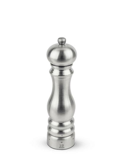 Peugeot Paris Chef u’Select manual pepper mill, stainless steel, 22 cm - Kitchenalia Westboro
