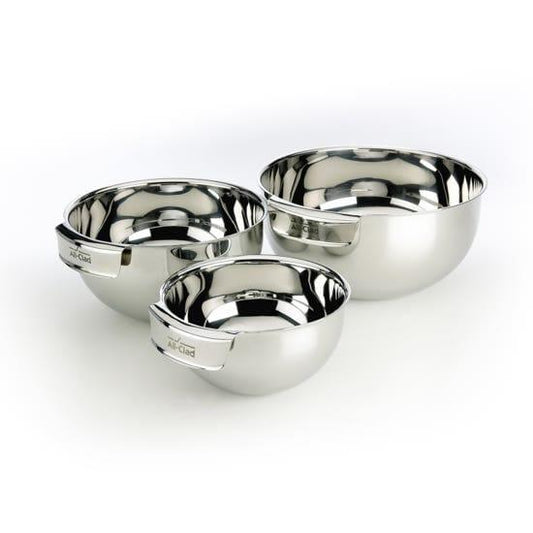 All-Clad Stainless Steel Mixing Bowl Set of 3 - Kitchenalia Westboro