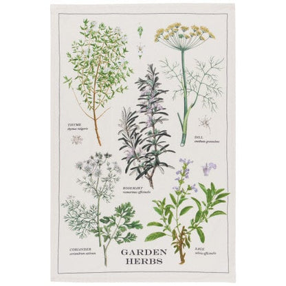 Now Designs Dishtowel Garden Herbs