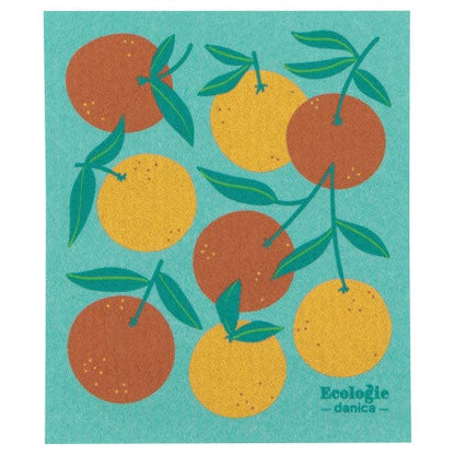 Ecologies Oranges Swedish Sponge Cloth