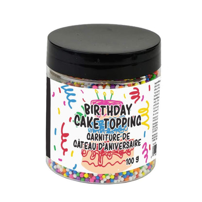 Epicureal Birthday Cake Sprinkles 100g - Kitchenalia Westboro