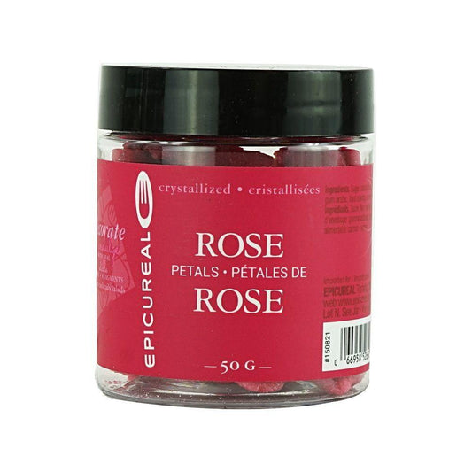 Epicureal Crystalized Rose Petals 80g - Kitchenalia Westboro