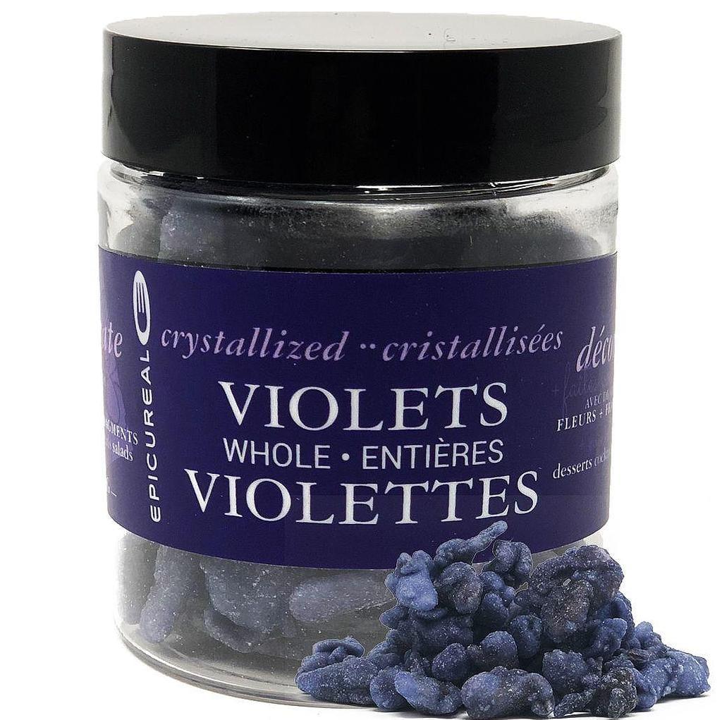 Epicureal Crystalized Violets 50g - Kitchenalia Westboro