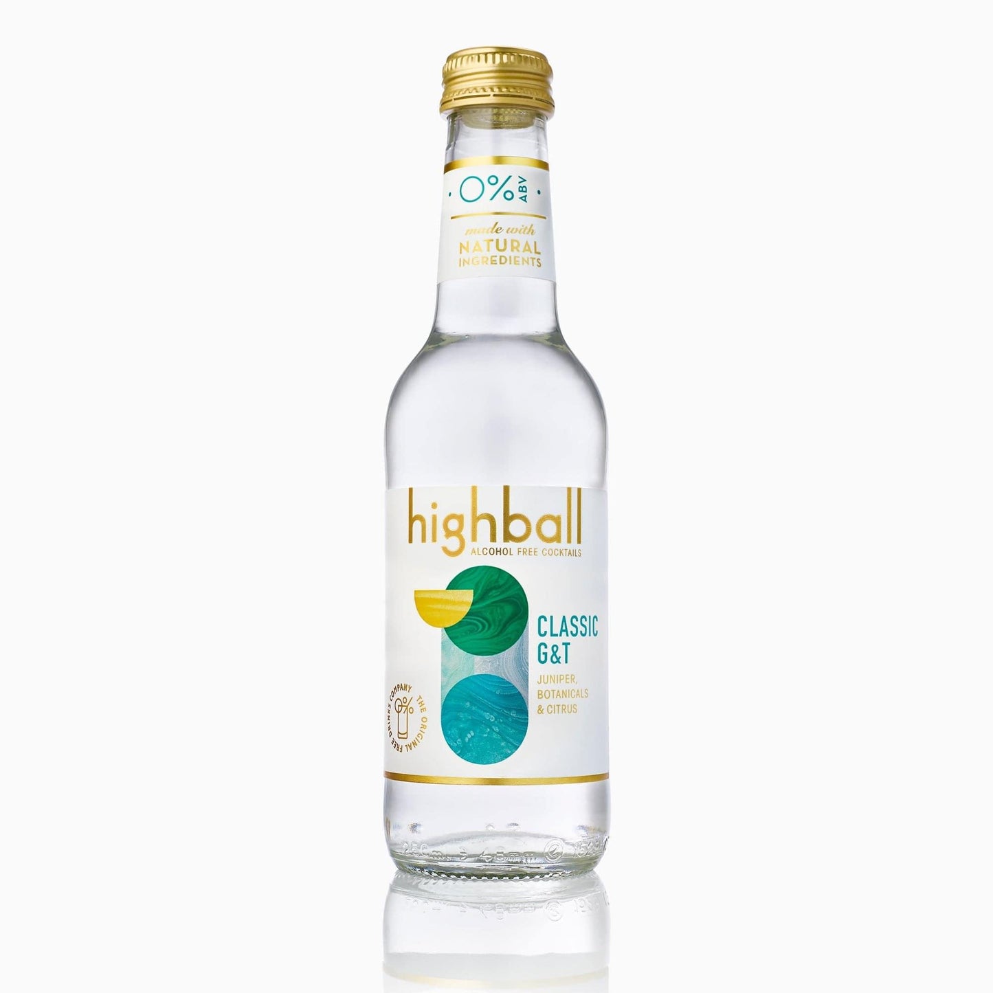 Highball Alcohol Free Classic Gin & Tonic 250ml - Kitchenalia Westboro