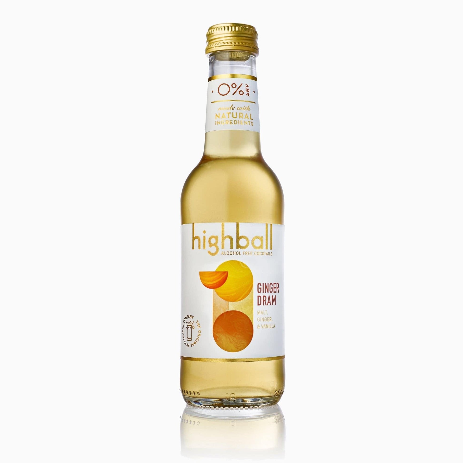 Highball Alcohol Free Ginger Dram 250ml - Kitchenalia Westboro