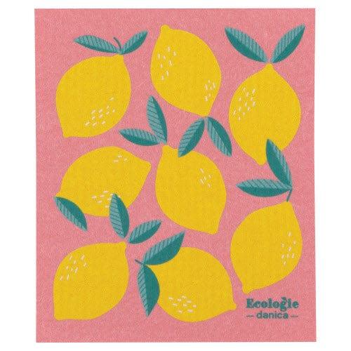 Now Designs Swedish Dishcloth Lemons - Kitchenalia Westboro
