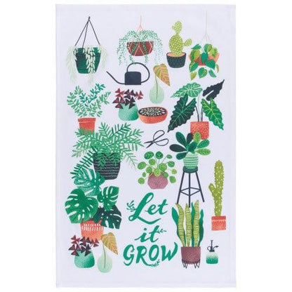 Now Designs Dishtowel Let It Grow - Kitchenalia Westboro