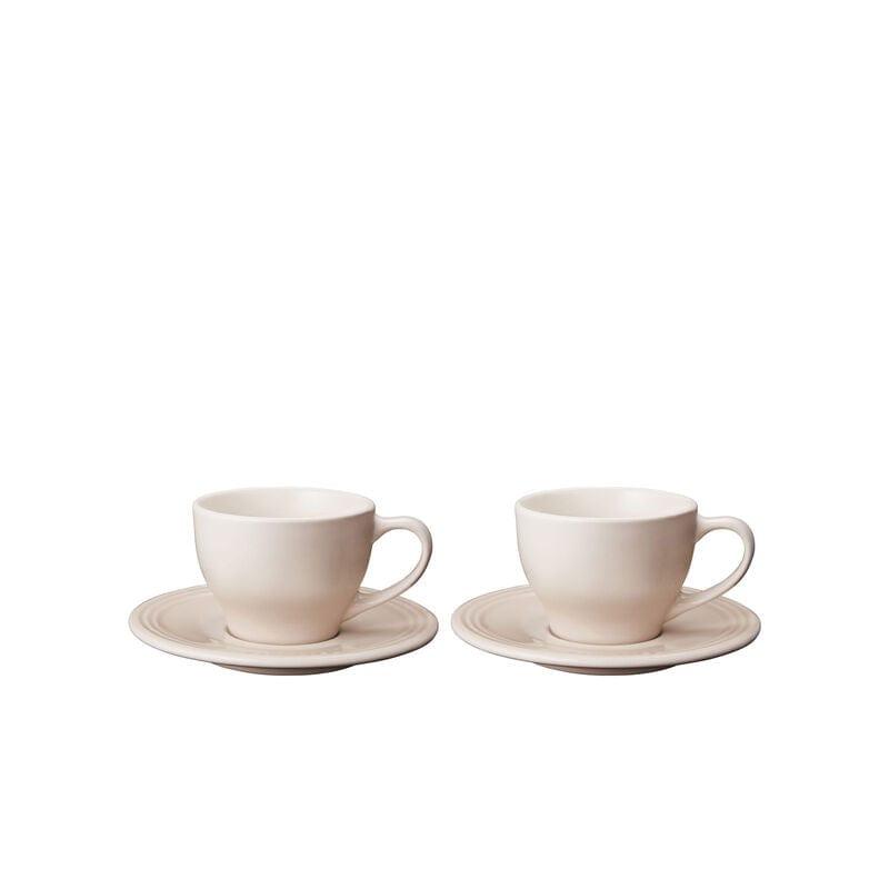 Le Creuset Classic Cappuccino Cups (Set of 2) Meringue - Kitchenalia Westboro