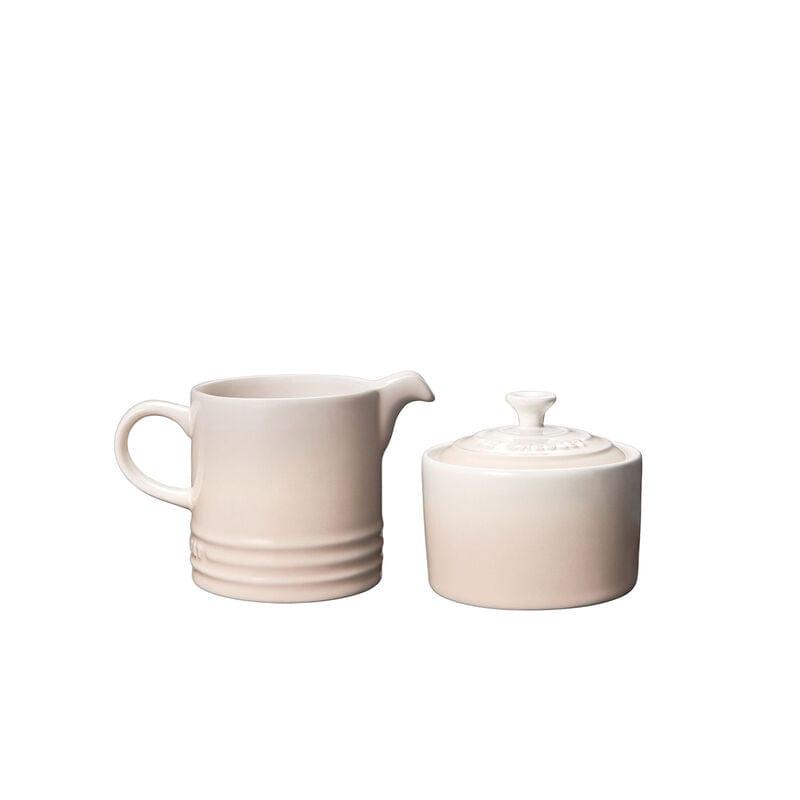 Le Creuset Classic Cream & Sugar Set Meringue - Kitchenalia Westboro