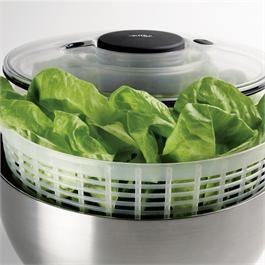 OXO Good Grips SteeL® Salad Spinner - Kitchenalia Westboro