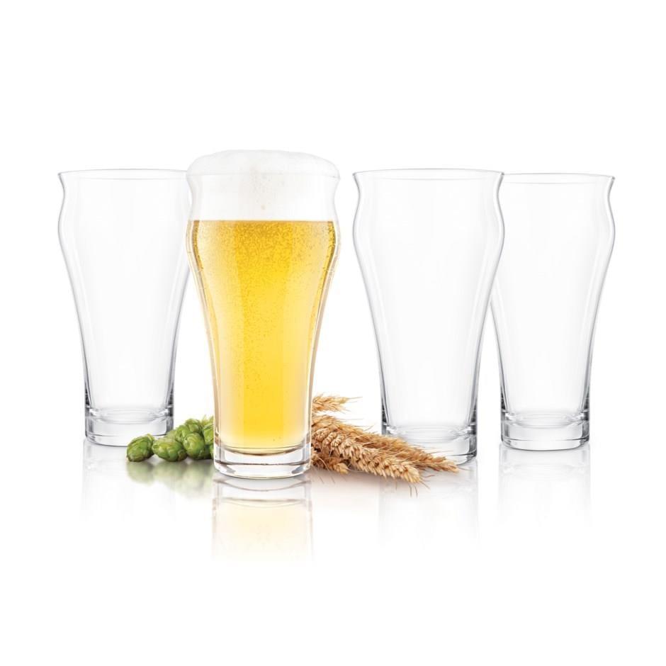 Final Touch Flared Rim Beer Glasses 20oz Set of 4 - Kitchenalia Westboro