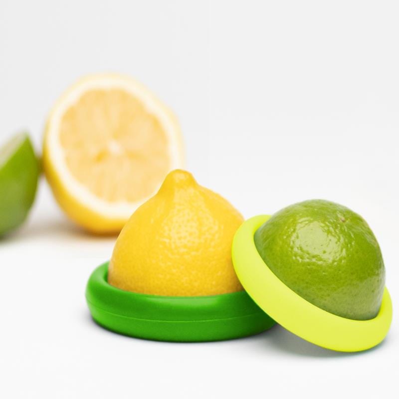Citrus Saver Food Huggers Silicone Set of 2