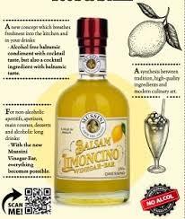 Vinegar Balsam Limoncino 250ml
Mussini